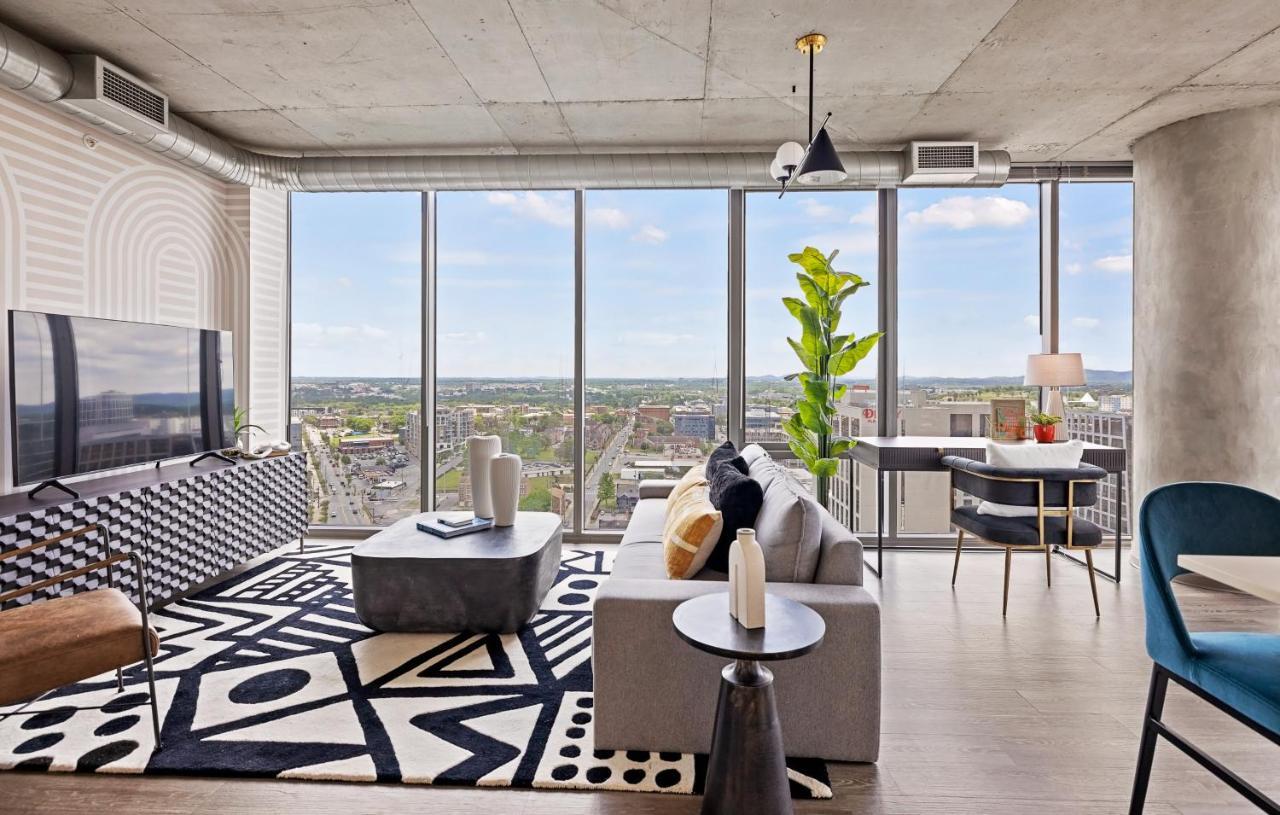 Placemakr Premier Sobro Нэшвилл Экстерьер фото A staged apartment at The Van Alen