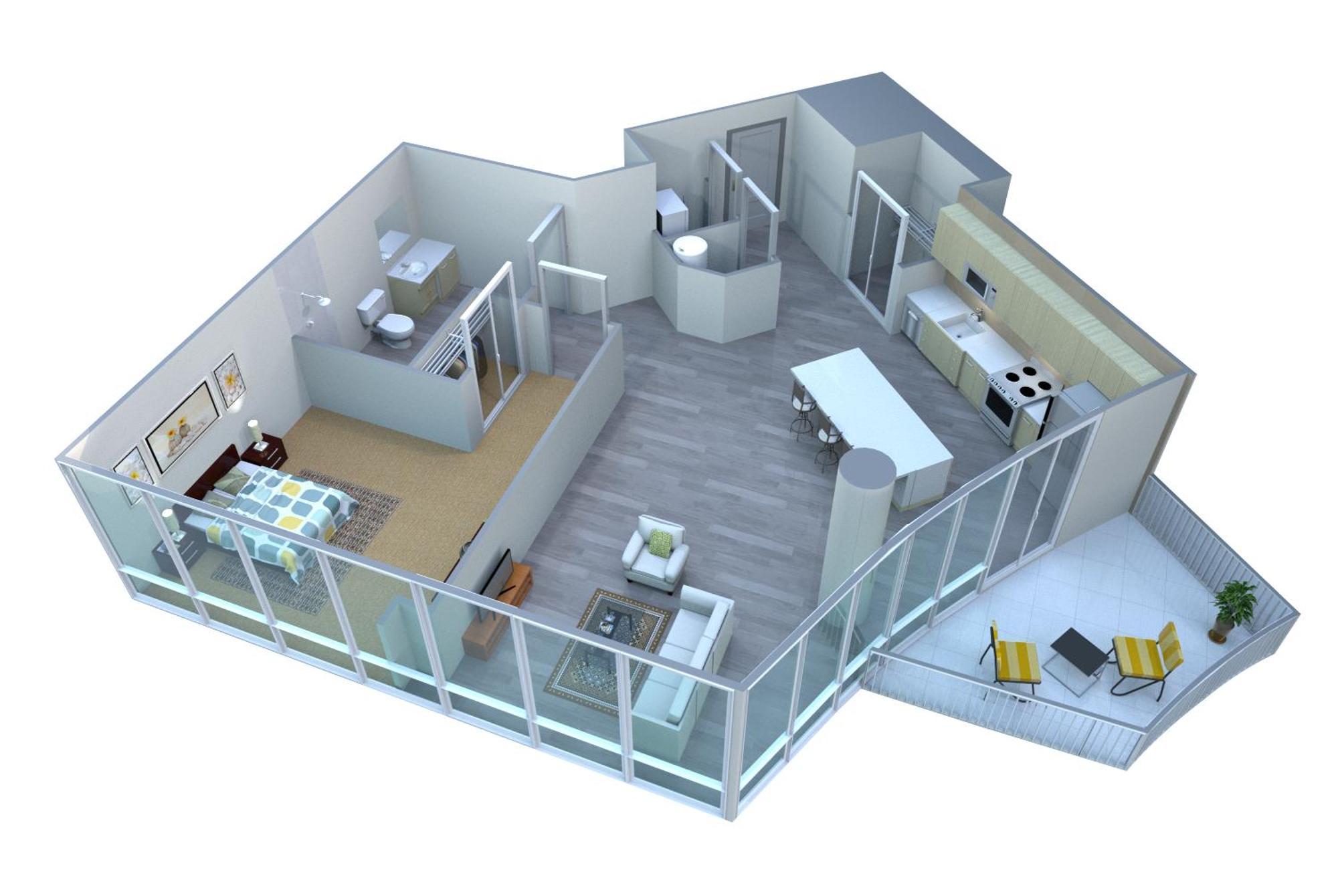 Placemakr Premier Sobro Нэшвилл Экстерьер фото 3D floor plan